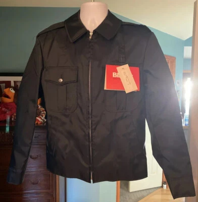 Blauer Tactical 3 Season Police Nylon Bomber Jacket Small Long Mens NEW W Tags - Image 1 of 4