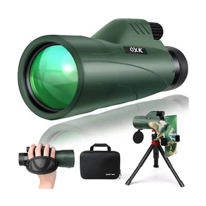 Telescopio monoculare ad alta potenza 12x56 con adattatore smartphone treppiede viaggio ba... - Foto 1 di 7