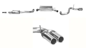 Bastuck Gr A Sport Exhaust System 2x70mm Escape Pipe para Kia Cee'd & Pro Cee'd ED - Imagen 1 de 1