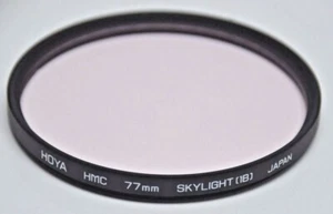 Hoya 77mm Multi-Coated Skylight 1B HMC Glass Lens Filter 77 mm MC Skylight1B  - Picture 1 of 3
