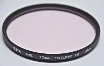 Hoya 77mm Multi-Coated Skylight 1B HMC Glass Lens Filter 77 mm MC Skylight1B  - Image 1 of 3