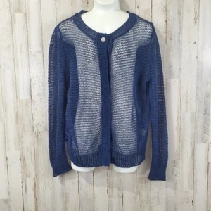 Girls Blue Princess Vera Wang Cardigan Sweater S Blue S18 - Picture 1 of 5