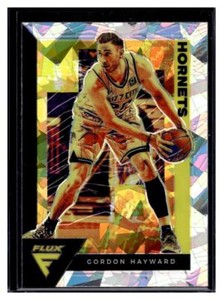 2020-21 Panini Flux Silver Cracked Ice Prizm #20 Gordon Hayward Fanatics