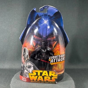 Star Wars Revenge Of The Sith Lightsaber Attack Darth Vader Figure 2005 Hasbro - Picture 1 of 19