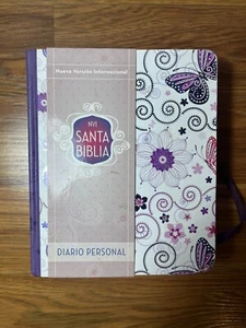 Santa Biblia NVI Edición Diario Personal Mariposa by Zondervan 2016 HC - Bild 1 von 3