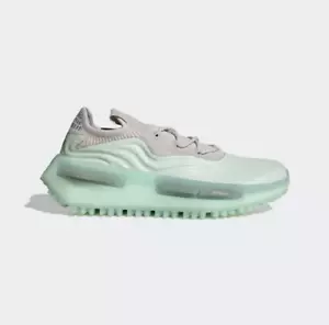 NIB Adidas NMD S1 Shoes GZ9798 Sneakers R2 V3 V1 Mint Lux Sleek Comfortable 12.5 - Picture 1 of 6