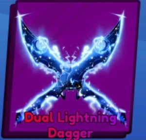 Dual Lightning Dagger | Blade Ball | Roblox - Picture 1 of 1