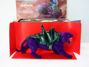 MOTU, de colección, PANTHOR, COMO NUEVO, Masters of the Universe, completo, silla de montar, caja, He-man - Imagen 1 de 7
