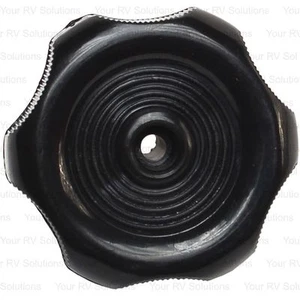 RV Designer H713 2 1/4" Black Window Knob with 1" Shaft - Bild 1 von 1