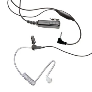 Motorola 1 Pin Radio Heavy Duty (HD) Acoustic tube Earpiece T5000, T5100 - Picture 1 of 4