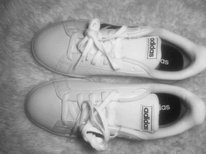 Size 7 - adidas Court Base Cloud White - Picture 1 of 4