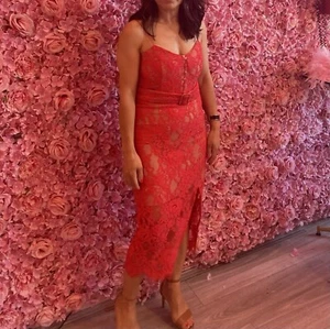 NICHOLAS Lace pink Ball Dress -Size 8 - Picture 1 of 12