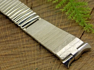 Watch Band NOS Vintage JB Champion USA Stainless Steel Expansion 15mm-19mm - Picture 1 of 4