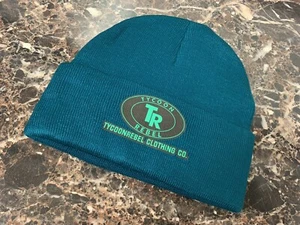 Tycoonrebel Clothing Co. Gorro con puños Gorra tejida Sombrero de invierno TYCOON verde aguamarina NUEVO - Imagen 1 de 7