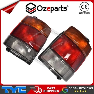 Pair LH+RH Tail Light (Smokey) For Holden Commodore VN VG VP VR VS Ute Wagon - image 1 of 4