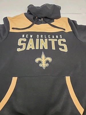 NFL New Orleans Saints Sudadera con Capucha Talla XL Bordada Impresionante  Foto 1 de 4