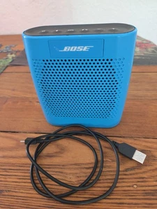 Bose SoundLink Color Bluetooth Speaker Aqua Blue Wireless Tested Working - Picture 1 of 4