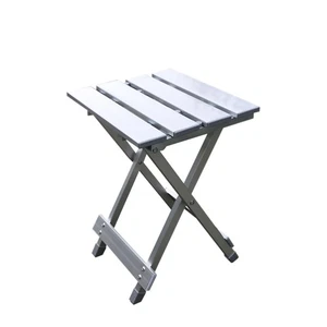 aluminum chairs outdoor Outdoor Folding Chair Heavy Duty Stool Portable Chair - Picture 1 of 6
