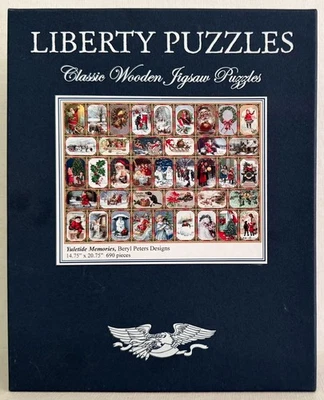 Liberty Classic Wooden Jigsaw Puzzle | Yuletide Memories | Beryl Peters Designs - Image 1 of 3