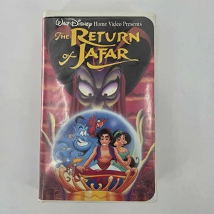 Die Rückkehr von Jafar (VHS, 1994) (Clamshell) Fortsetzung von Disney Classic Aladdin - Bild 1 von 8