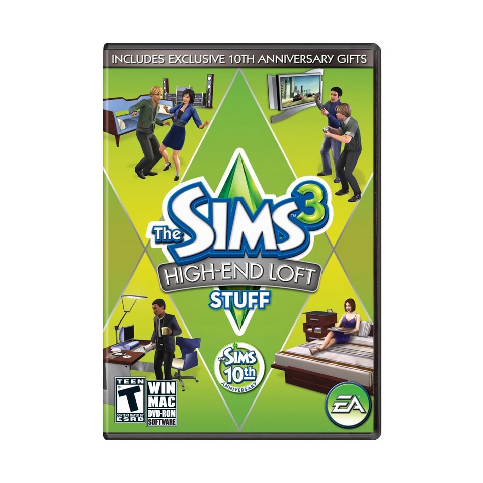 EA Computer Game Sims 3 - High End Loft Stuff EX/NM - Image 1 of 1