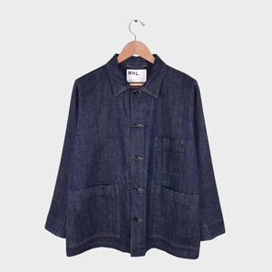 Mono MHL MARGARET HOWELL Canton para hombre hecho en Japón chaqueta de mezclilla para tareas - Imagen 1 de 6