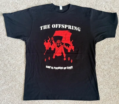 Offspring 2009 Vintage Tour T-shirt w dates Adult Large - Image 1 of 3