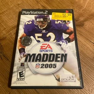 Madden NFL 2005 EA Sports Sony PlayStation 2 PS2, 2004 Video Game CIB Complete - Picture 1 of 4