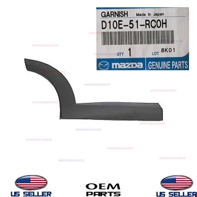 Genuine Rear Door Lower Molding RIGHT Passenger Side 2016-2021 Mazda CX-3 - Image 1 of 2