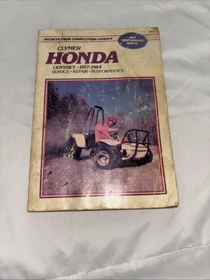 Honda Odyssey Clymer 1977-1984 manual de reparación de servicio - M316 Foto 1 de 4