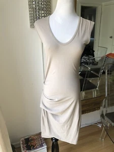 James Perse Vestido Bodycon Beige Talla 1 - Imagen 1 de 5