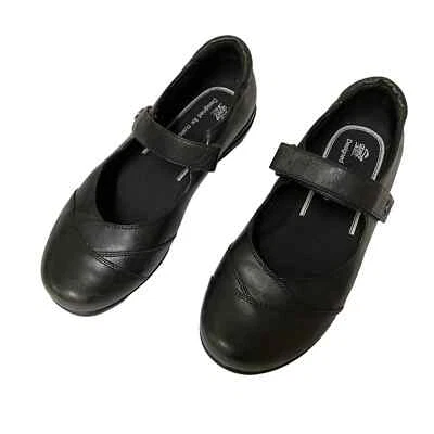Abeo Abby Black Leather Mary Jane Comfort Shoes size 5 - Image 1 of 4