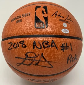 Deandre Ayton Lakers Autographed 2018 NBA #1 Pick Basketball GDL LE 1/22 - Picture 1 of 4