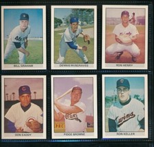 lot (6) 1979 OYW one year winners #46 - #54 Musgraves Keller Eaddy etc (CN46)