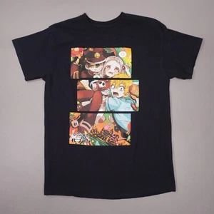 Toilet Bound Hanako Kun Mens Medium Black Cotton T Shirt Nene Hanako Kou Manga - Picture 1 of 6