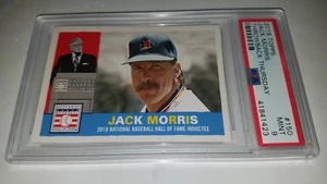 2018 Topps TBT #150 Jack Morris HOF Inductee Card Graded PSA 9 Mint - Picture 1 of 2
