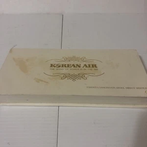 Vintage Korean Air ￼1988 Seoul Olympics 6 Fork & Spoon Set - Picture 1 of 13