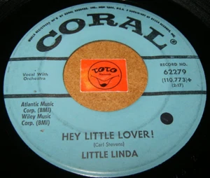 LITTLE LINDA - HEY LITTLE LOVER - DON'T TAKE YOUR LOVE - LISTEN - ROCK N ROLL - Imagen 1 de 2