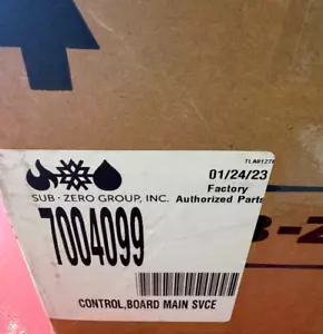 NEW GENUINE OEM FACTORY SEALED SUBZERO FRIDGE CONTROL BOARD 7004099 7002647 - Picture 1 of 2