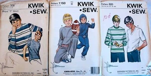 KWIK SEW Vintage JUNGEN MÄDCHEN Schnittmuster Größen 4-16 ~ UC ~ SIE WÄHLEN! - Bild 1 von 16