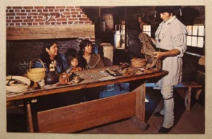 FORT STANWIX NATIONAL MONUMENT Rome, New York Oneidas Vintage Postcard - Picture 1 of 2