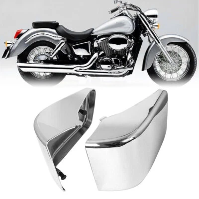 Motorcycle Battery Side Fairing Cover for Honda Shadow ACE VT750 VT400 1997-2003 Foto 1 de 4