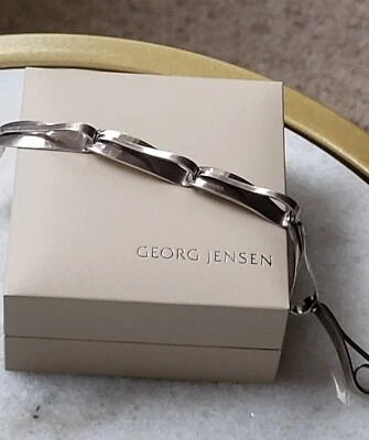 Sterling Silver Bangle Bracelet no 187 - Georg Jensen Vintage Danish Jewellery - Image 1 of 4