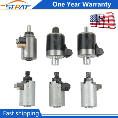 6PCS 722.6 Transmission Solenoid for 1994-05 Mercedes Benz E320 E420 E430 E500 - Image 1 of 4