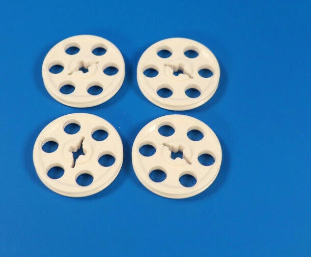 LEGO Nr- 6173194  technic Keilbandrad Ø24 weiß / 4Stück - Bild 1 von 1