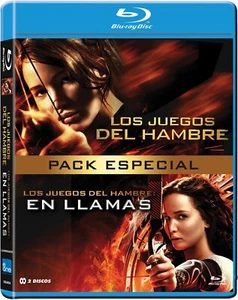 Pack Los Juegos del Hambre + Los Juegos del Hambre: En Llamas Blu-ray (2014) (NU - Imagen 1 de 2