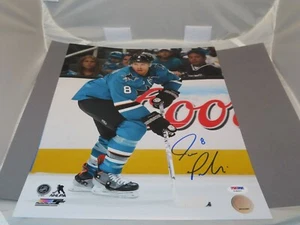 Joe Pavelski Signed San Jose Sharks 11x14 Photo Autographed PSA/DNA COA 1C - Picture 1 of 4
