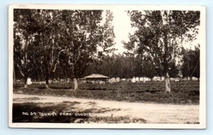 1920s RPPC Real Photo Postcard Tourist Park Gooding Idaho ID - Picture 1 of 2