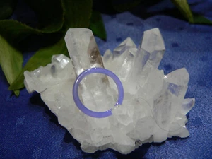 Achat,(gefärbt) Ring Größe 49,Stärke 3mm. - Bild 1 von 1