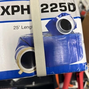 Water Pump Discharge Hose Evacuation Npt Camlock Blue 2” (25’length) - Picture 1 of 5